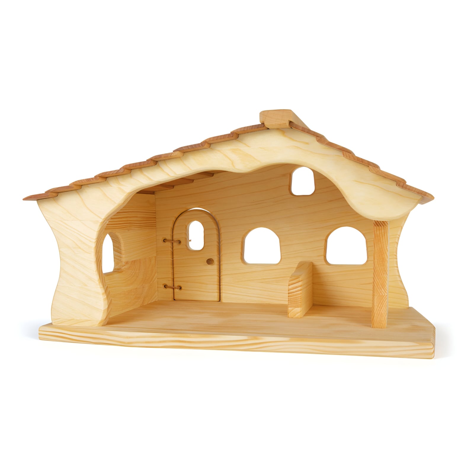 Stall Rip Tierstall, Weihnachtskrippe von Kinderkram - Holztiere - Ostheimer Shop