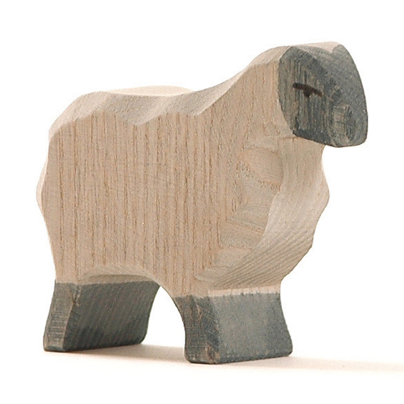 Ostheimer 11602 Schaf stehend weiß aus Holz 